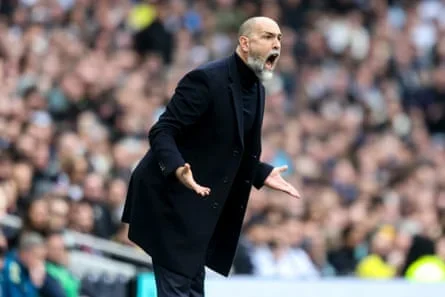 Igor Tudor shouts on the touchline