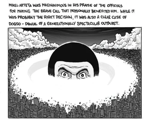 David Squires on … Arsenal, West Ham and a Royal Rumble for the ages, panel 3
